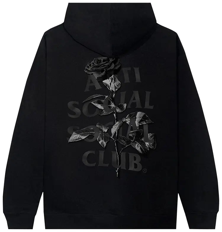 ASSC Hello Rose Hoodie Black