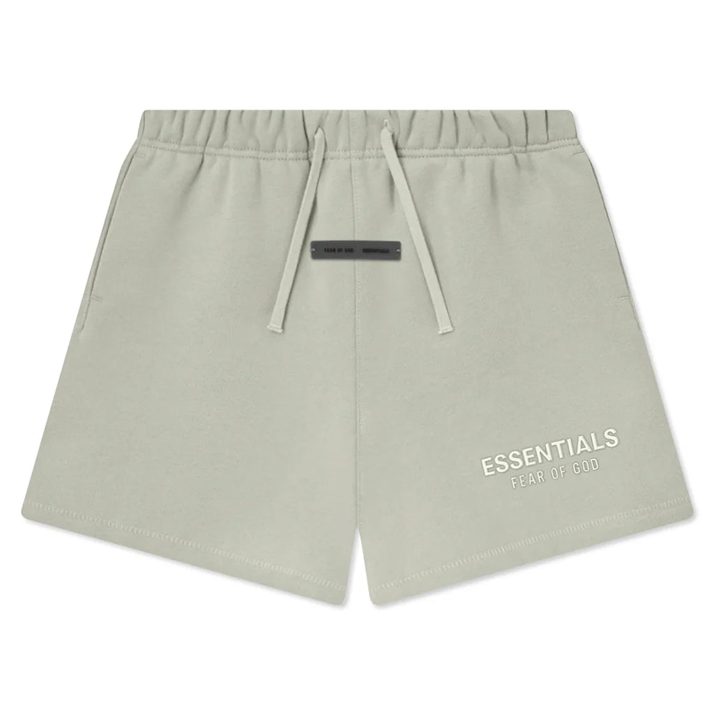 Fear Of God Essentials Fleece Short Concrete Abbey Stone