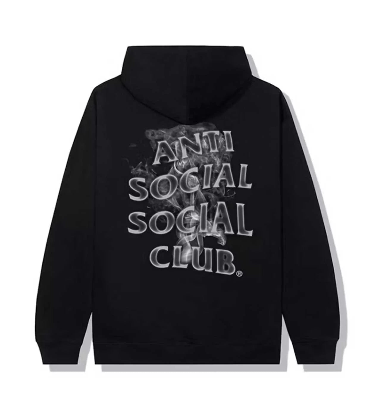 ASSC Burnout Hoodie Black