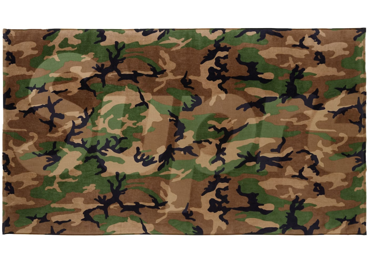 Supreme Tonal Logo Towel (SS24) Woodland Camo