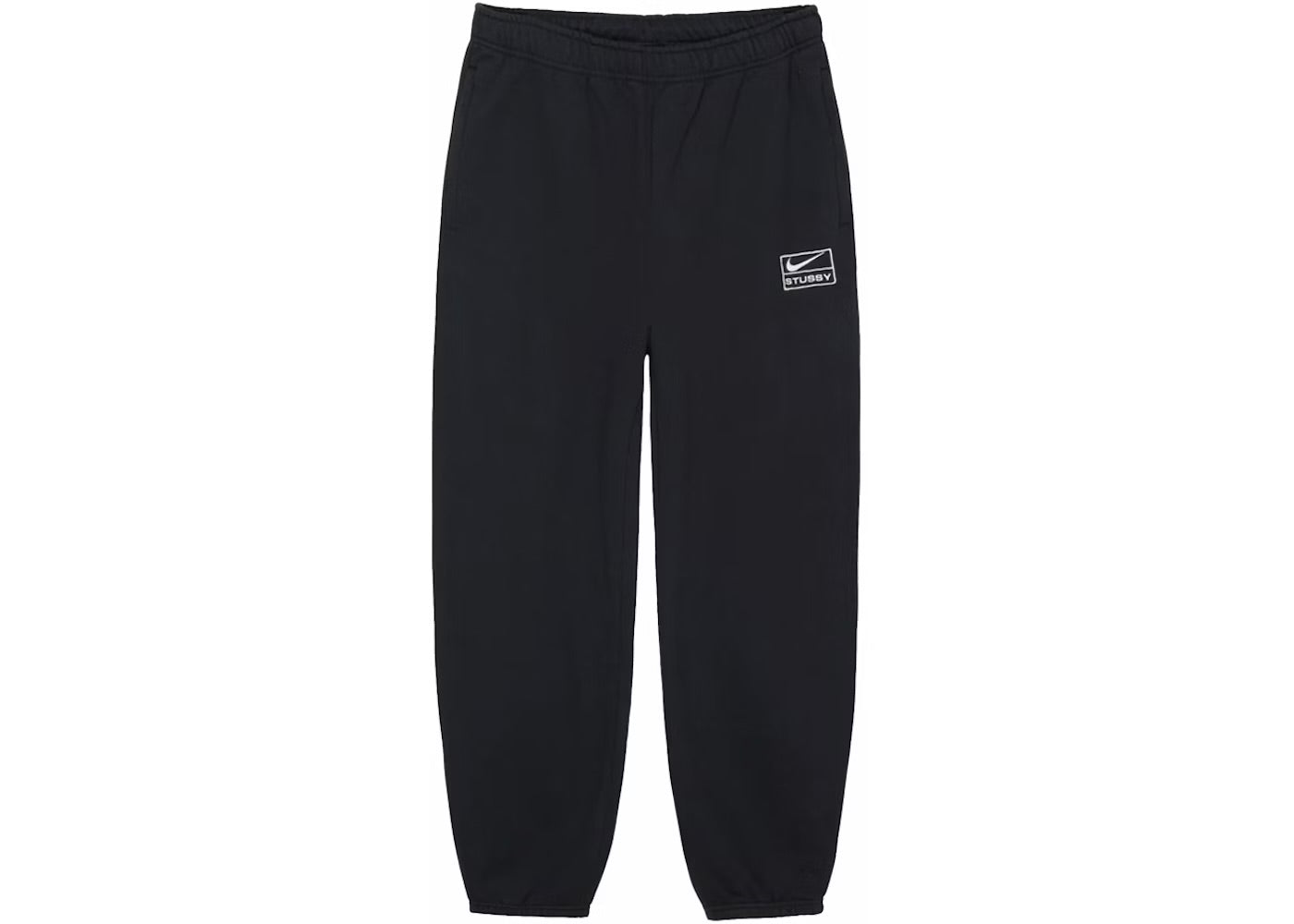 Nike x Stussy Stone Washed Fleece Sweatpants (FW23) Black