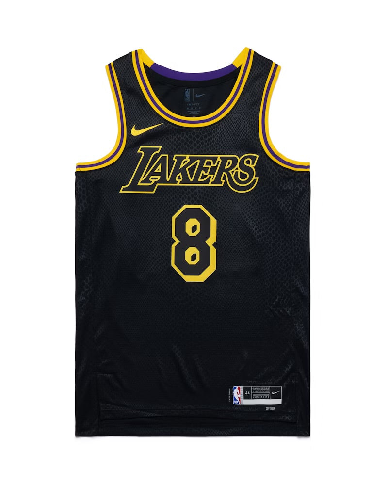 Nike Kobe Mamba Mentality Los Angeles Lakers City Edition Swingman Jersey (FW23) Black