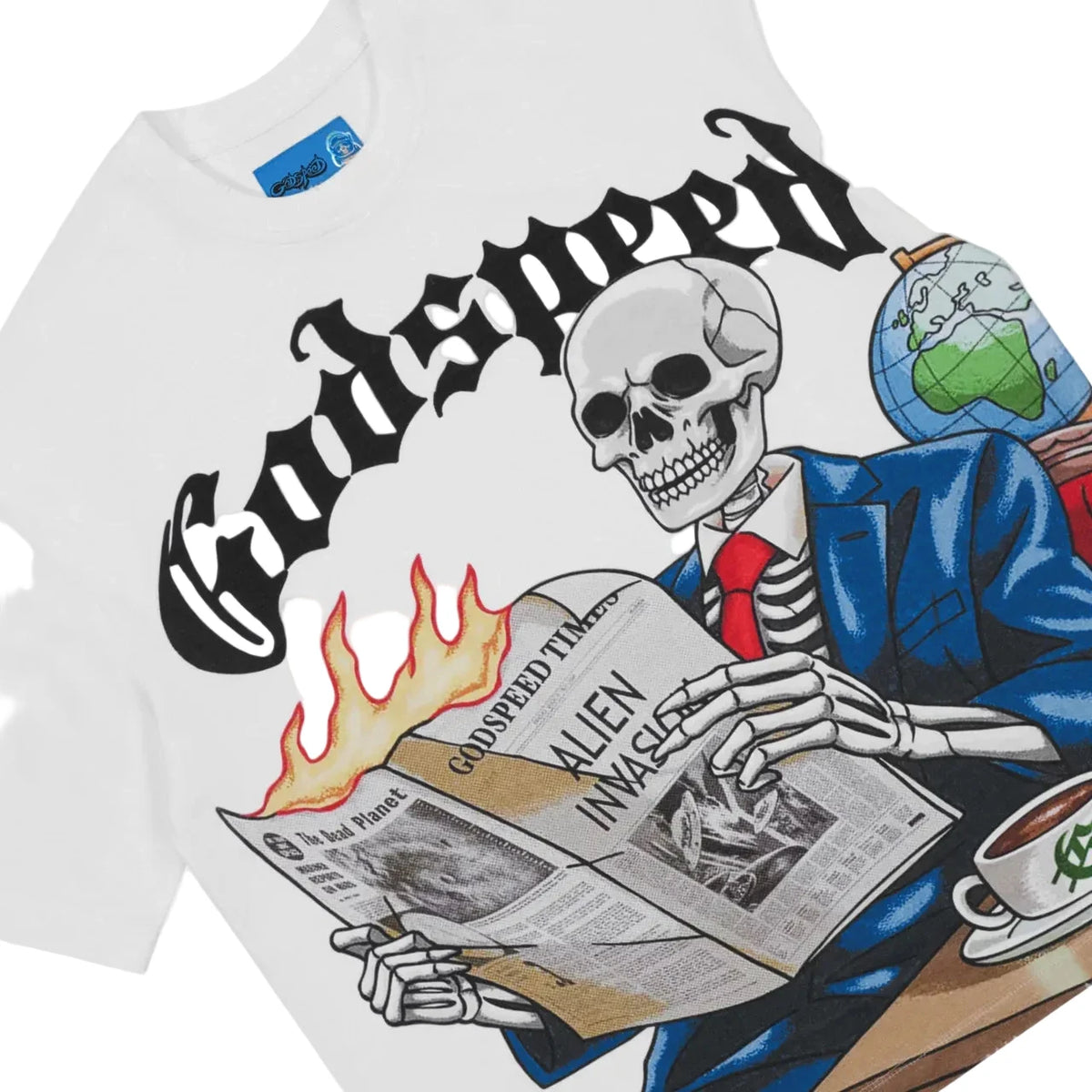 Godspeed GS Times Tee White