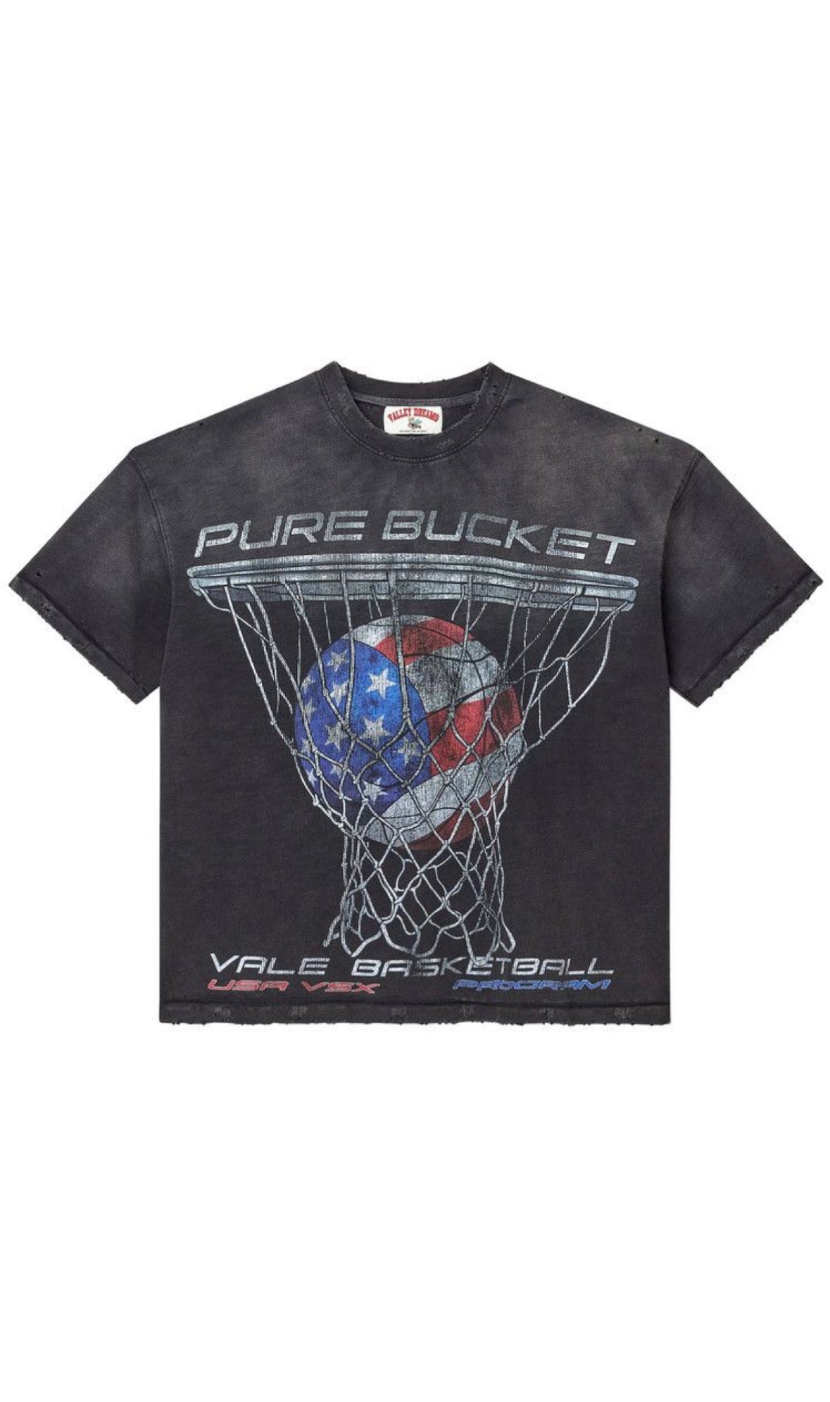 Vale Pure Bucket Tee Black