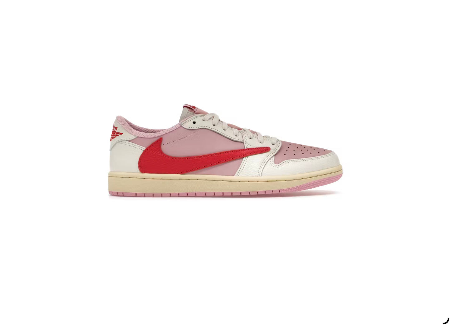 Jordan 1 Retro Low OG SP Travis Scott Sail Tropical Pink (Worn Once)