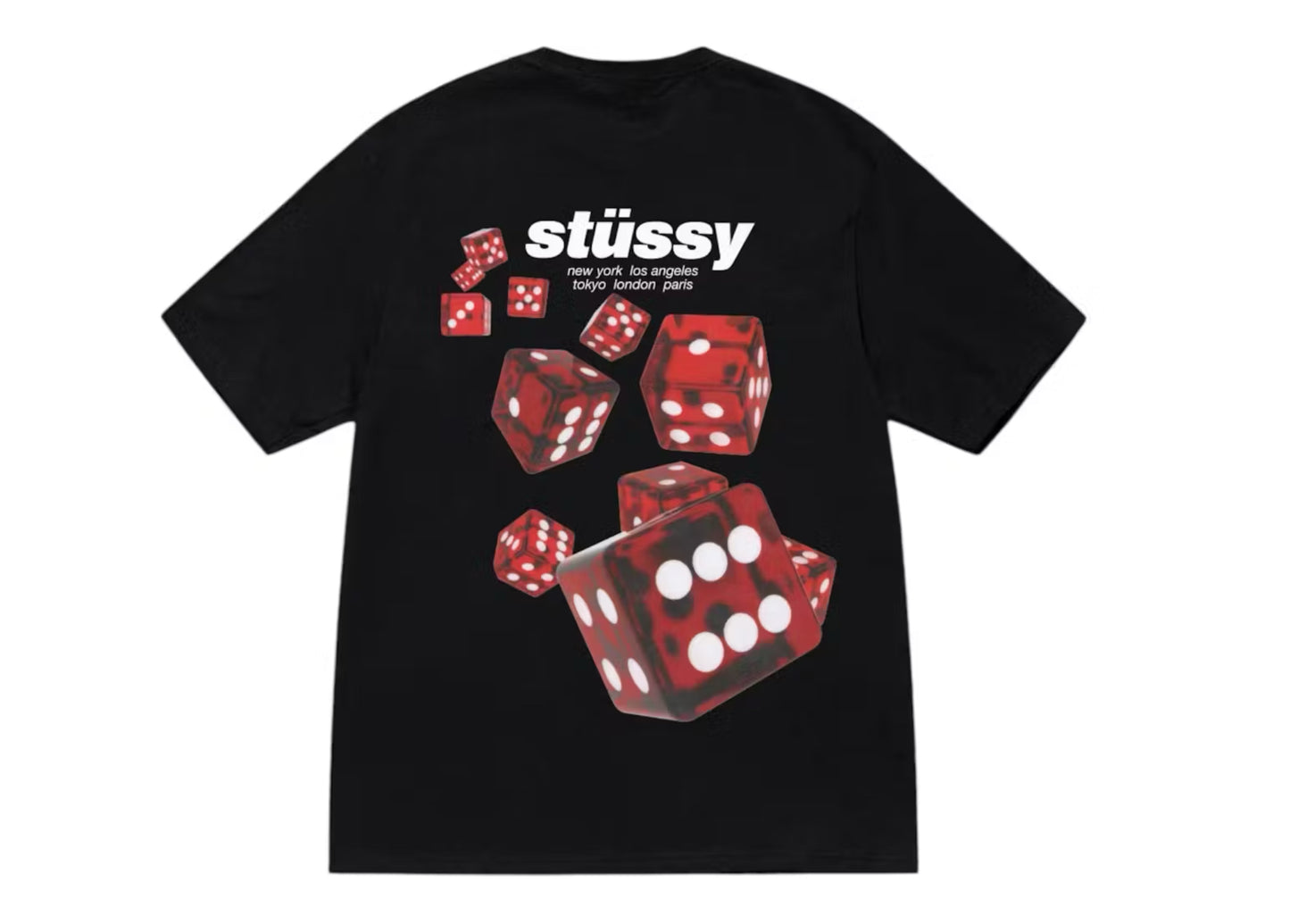 Stussy Rollers Tee Black