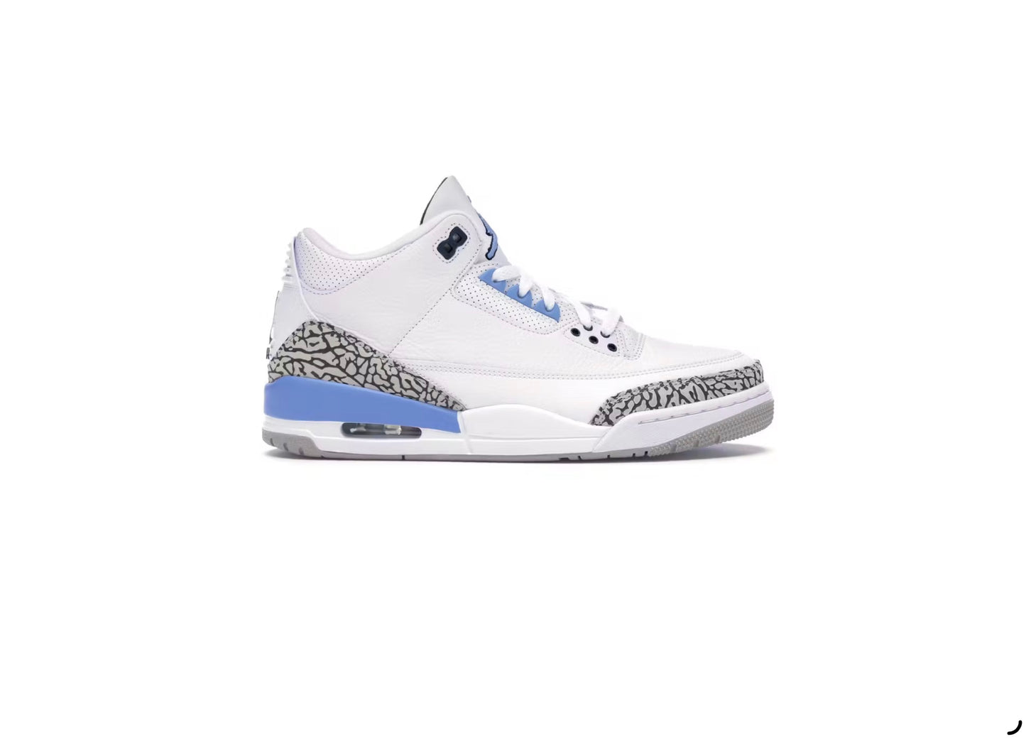Jordan 3 Retro UNC 2020 (Lightly Worn)