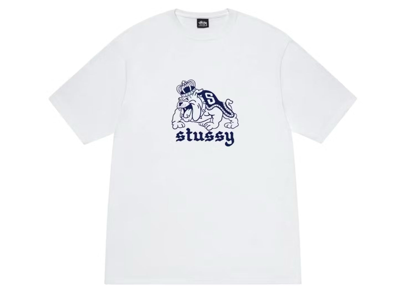 Stussy Bulldog Tee White