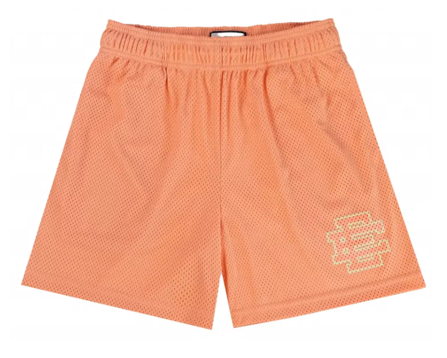 Eric Emanuel EE Basic Shorts Core Mesh-Salmon