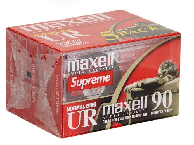Supreme Maxwell Cassette Tapes (5 Pack)