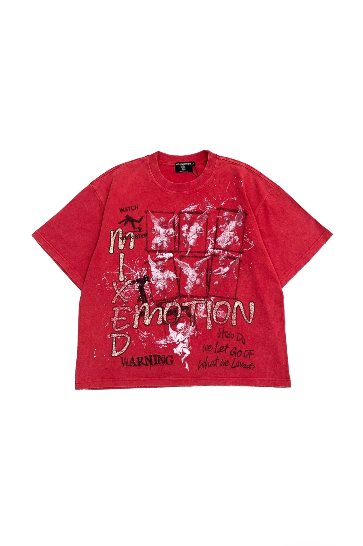 Mixed Emotions Red "Crimson" Tee