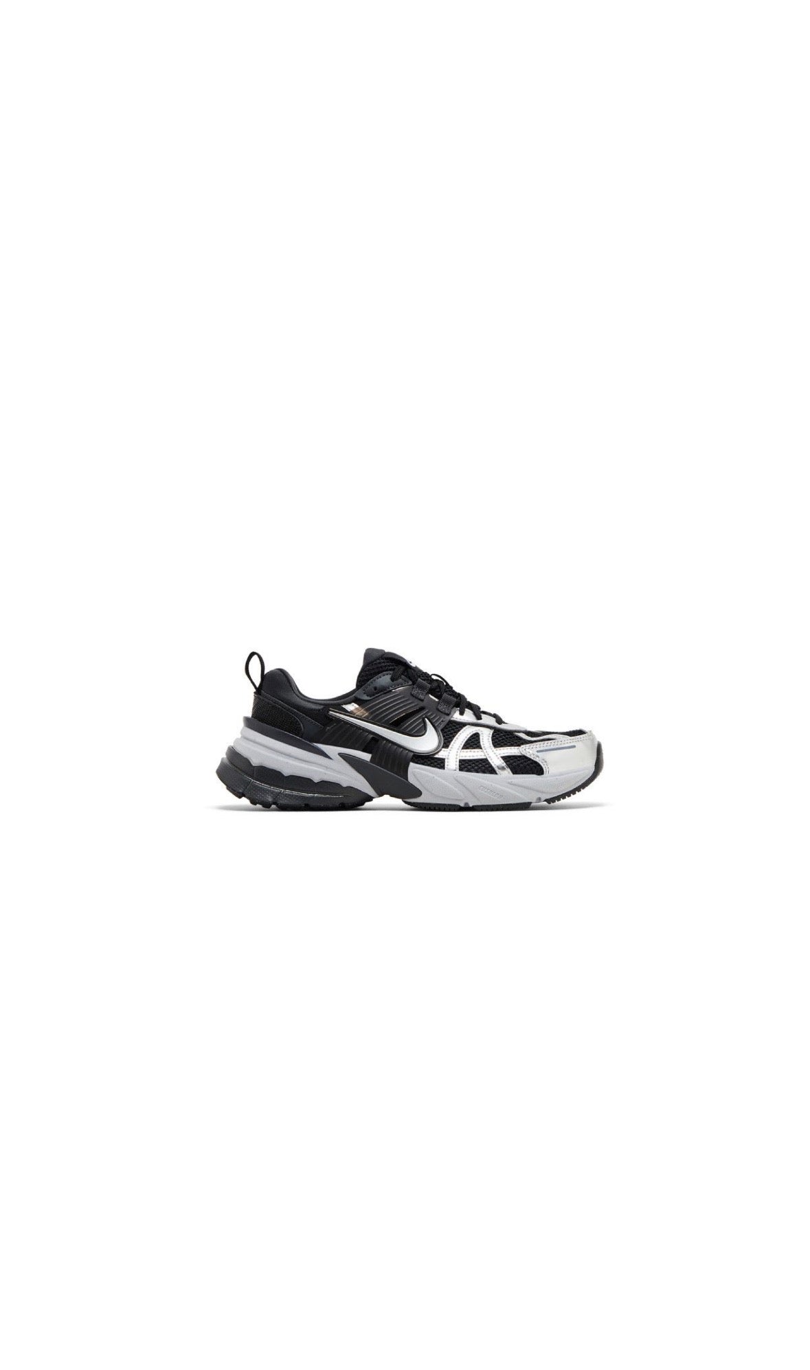 Nike V2K Run Black Metallic Silver (Women’s)