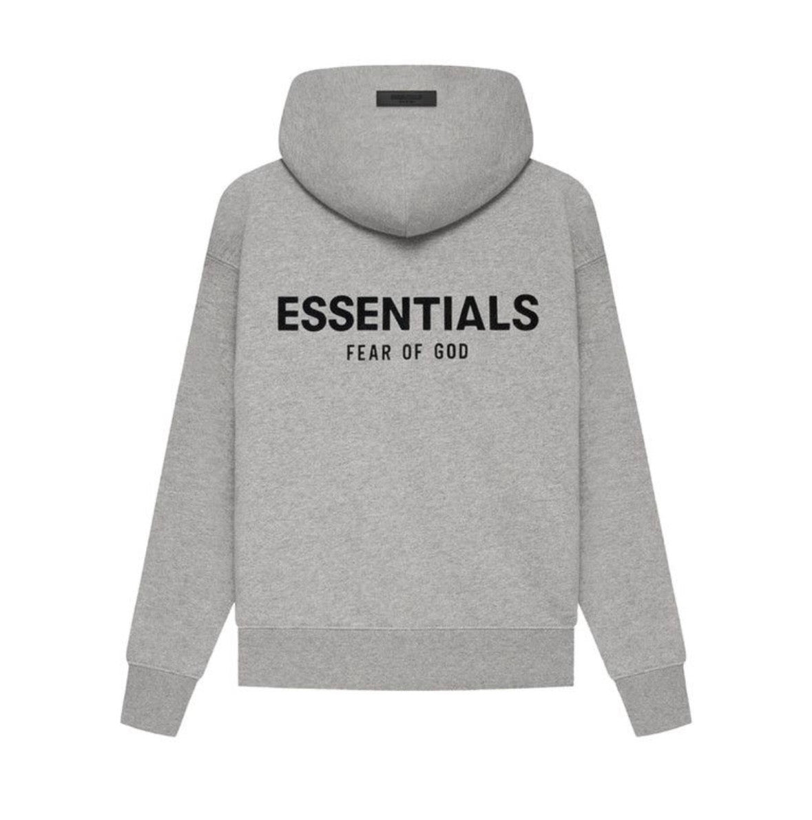 Kids Essentials Fear of God (SS22) Dark Oatmeal Hoodie