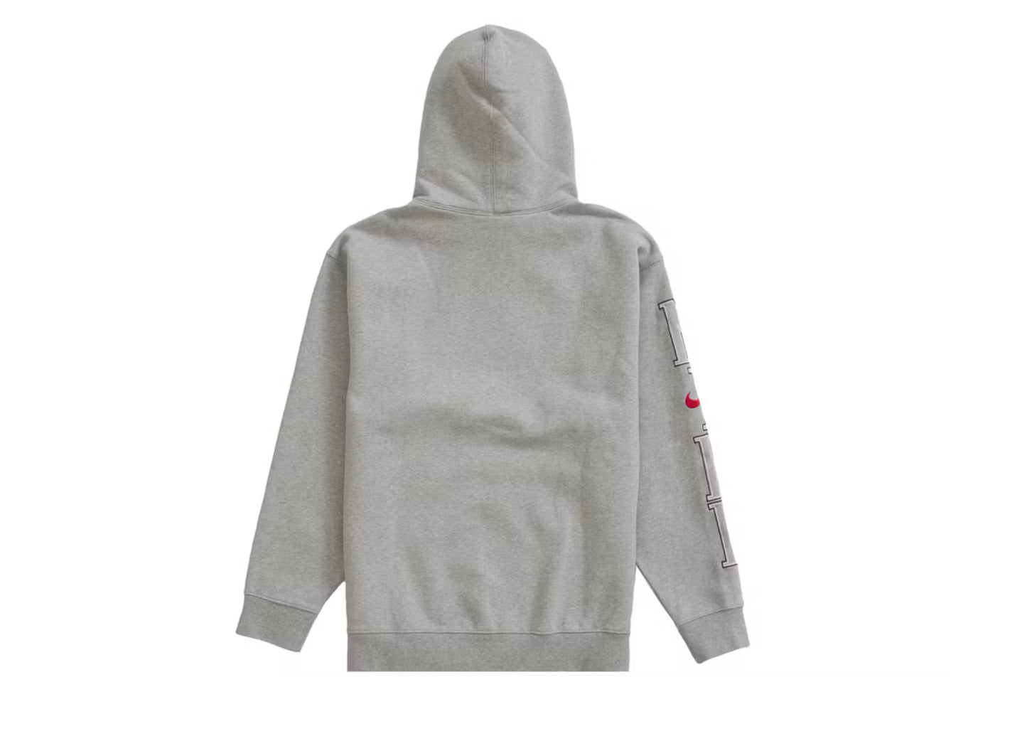 Supreme Nike Hooded Sweatshirt Heather Grey