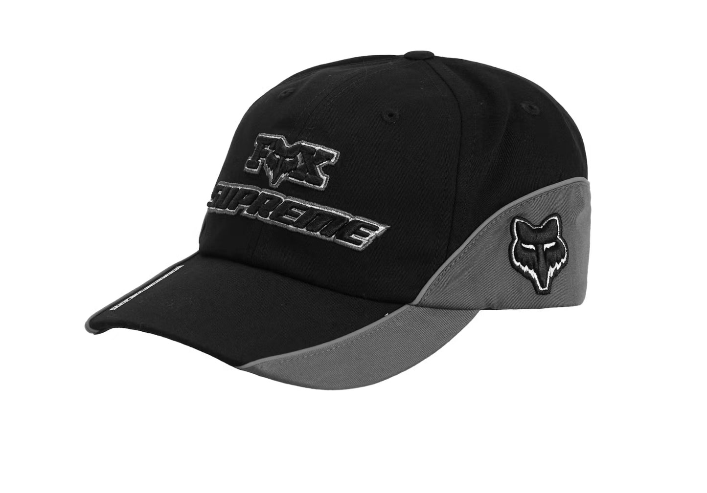 Supreme Fox Racing 6-Panel Black