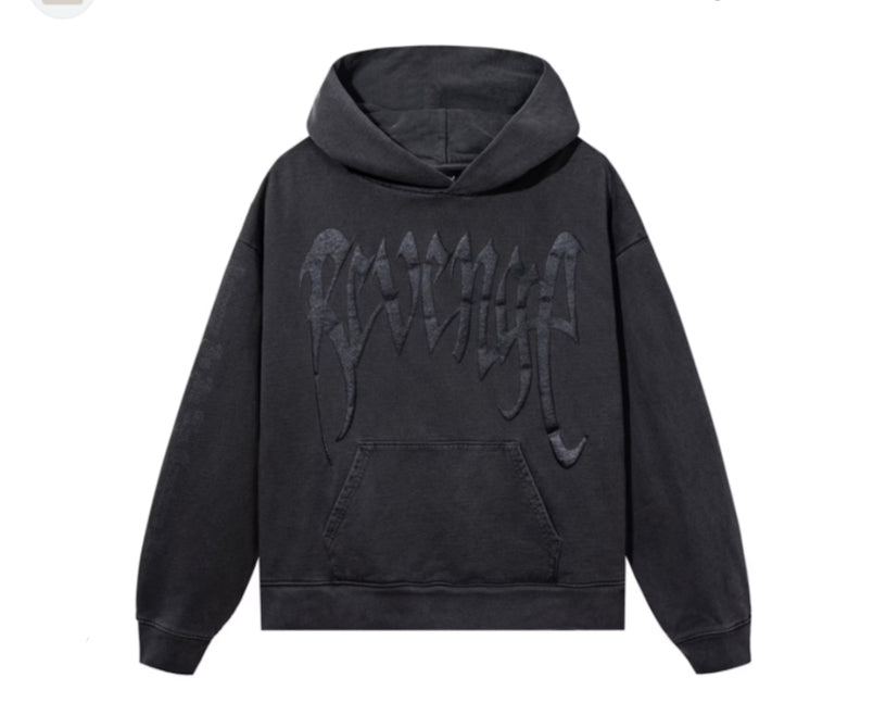 Revenge XXXTentacion Heartbreak Vintage Hoodie Black