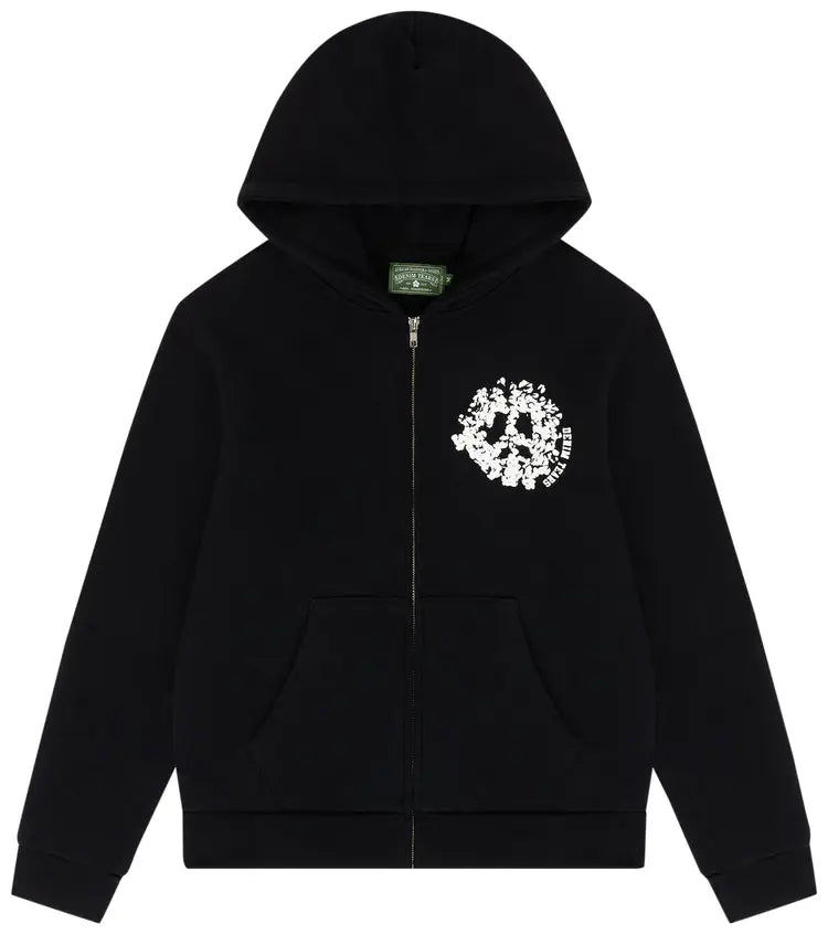 Denim Tears Denim University Zip Up Black