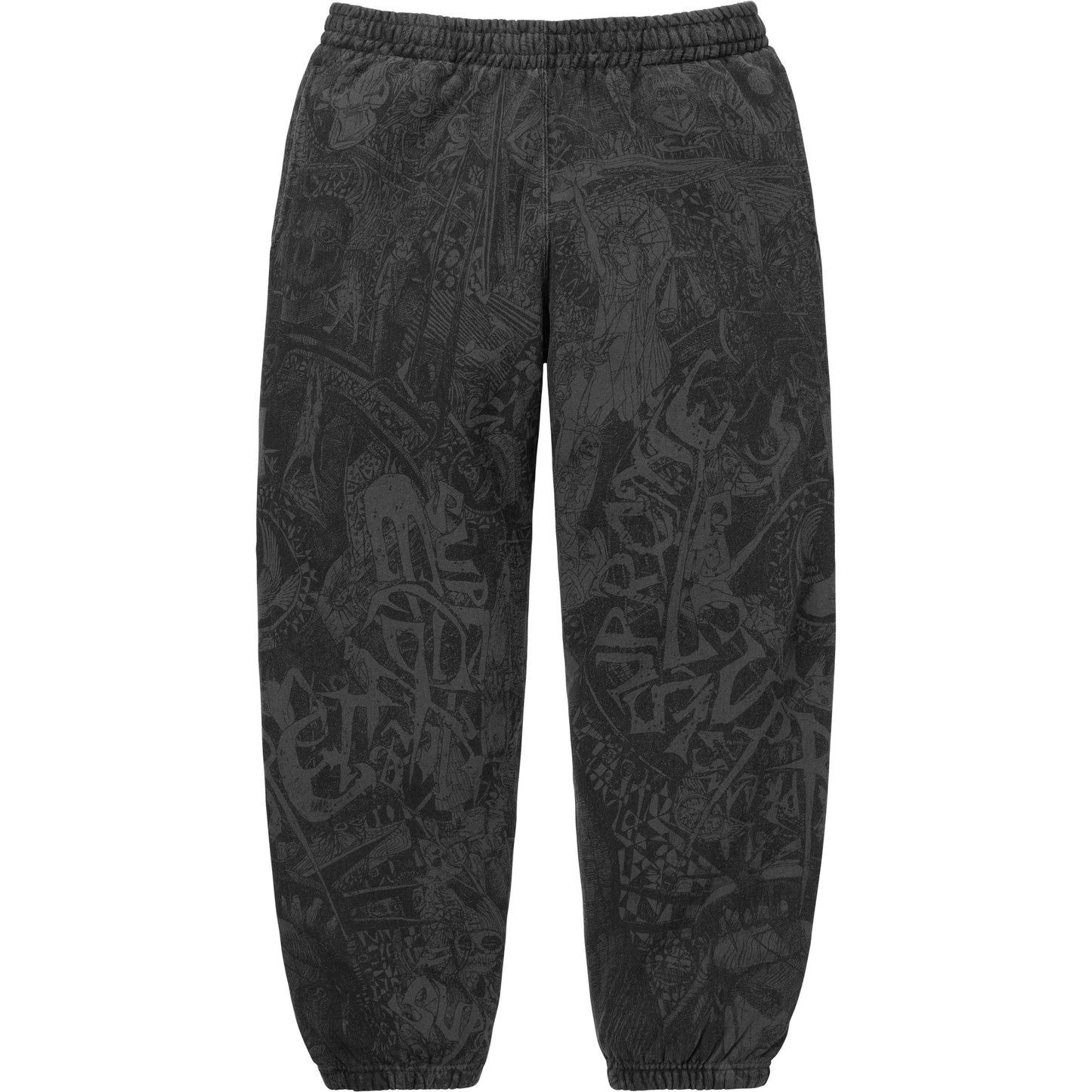 Supreme Liberty Hooded Sweatpant Washed Black