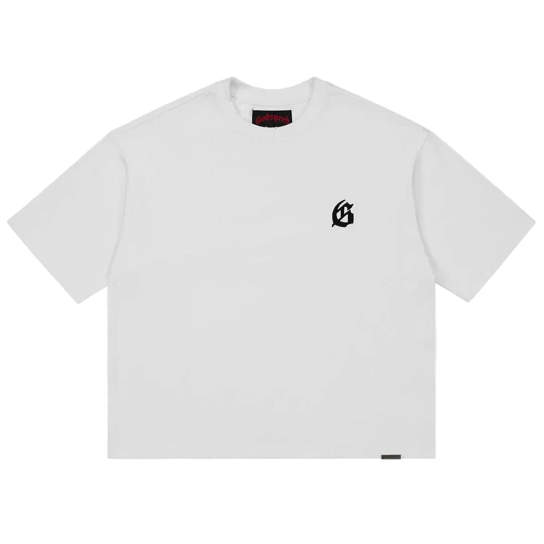 Godspeed Blank White Tee