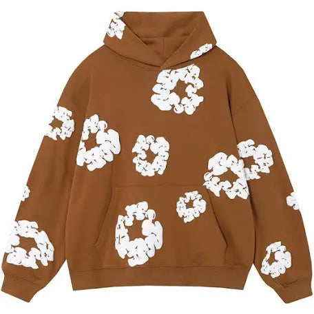 Denim Tears The Cotton Wreath Hoodie (Brown)