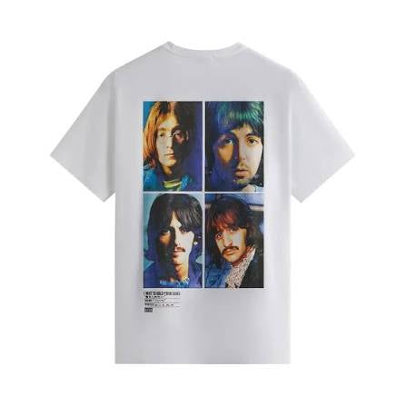 Kith Beatles Portrait Vintage Tee White