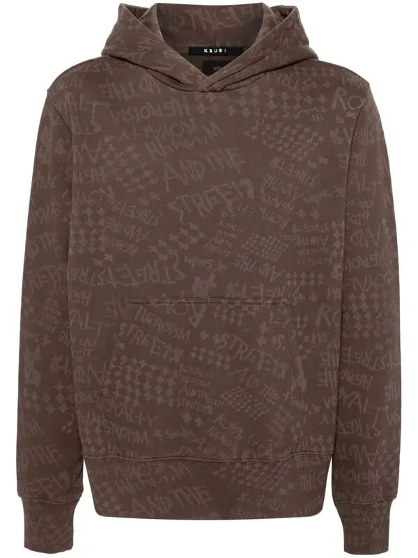 Ksubi Heroism Kash Hoodie Brown