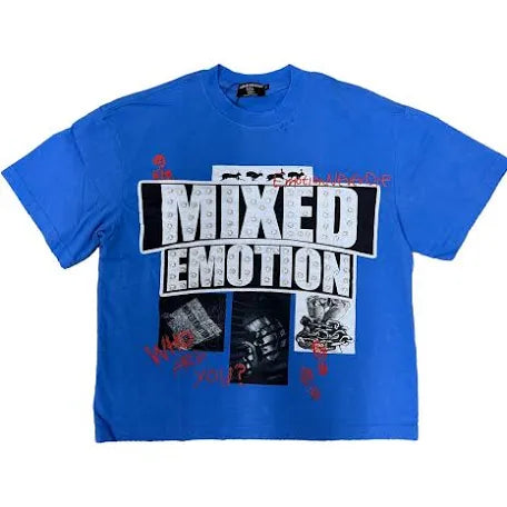 Mixed Emotions Lost Identity Tee Blue