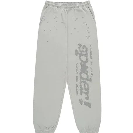 Sp5der Sport Sweatpants Grey Tonal
