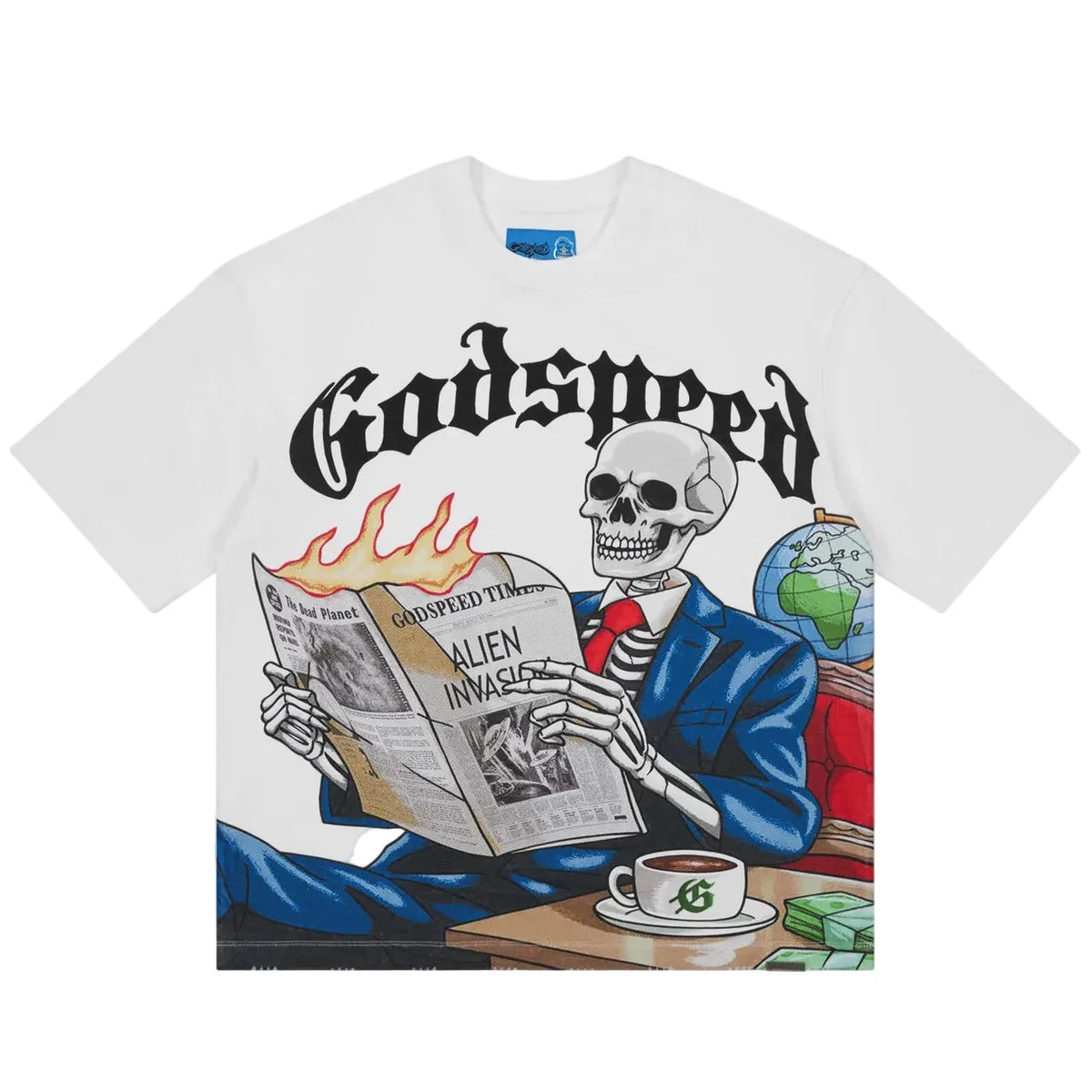 Godspeed GS Times Tee White