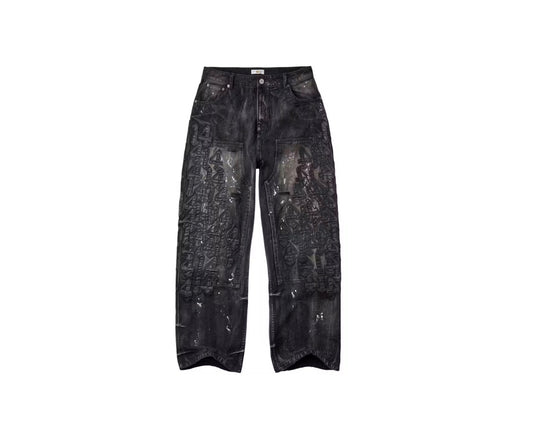 Vale Forever Black Cat Denim Jeans