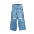 Mixed Emotions Baggy Rhinestone Jeans Stone Wash