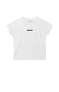 Fear of God ESSENTIALS Women's Cloud White Tri-Blend Muscle T-Shirt
