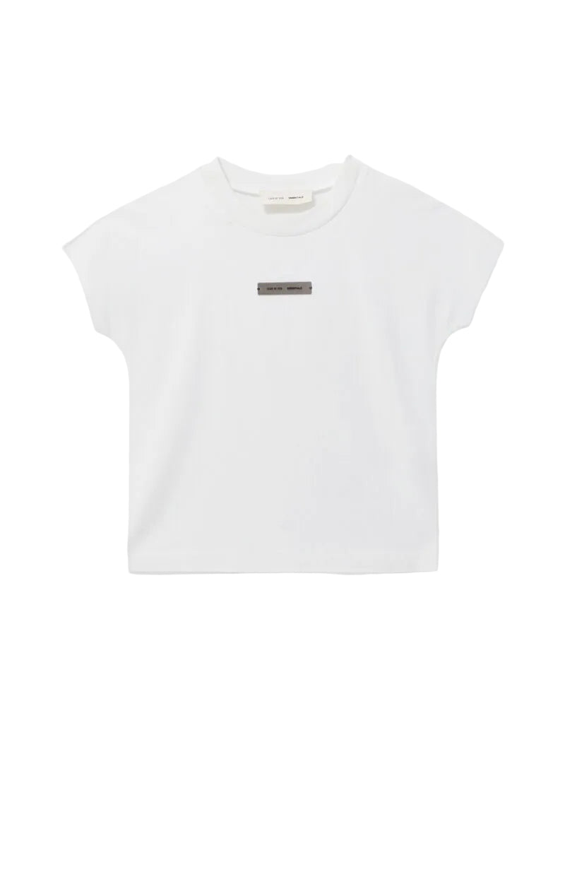Fear of God ESSENTIALS Women's Cloud White Tri-Blend Muscle T-Shirt