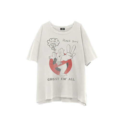 Triple 7’s Ghost Em White Tee