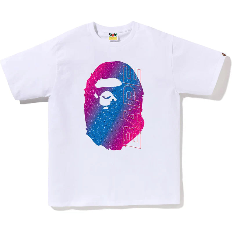 Bape Electro Neon Ape White Tee