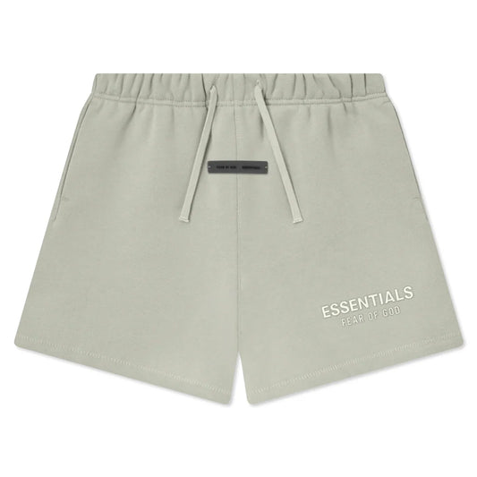 Fear Of God Essentials Fleece Short Concrete Abbey Stone