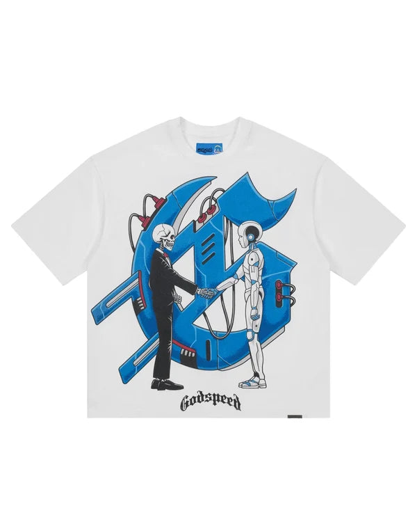 Godspeed The Pact Tee Snow