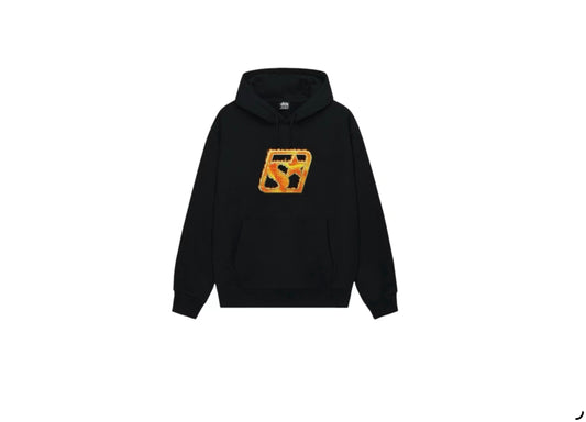 Stussy Blaze Hoodie Black