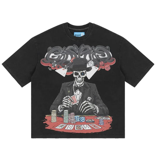 Godspeed High Stakes Tee Black