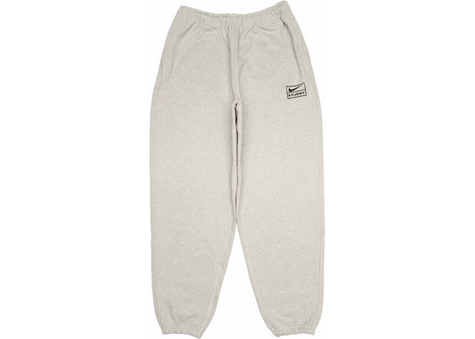 Stussy X Nike NRG BR Fleece Sweatpants (FW23) Grey Heather