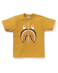 Bape Shark Yellow Tee