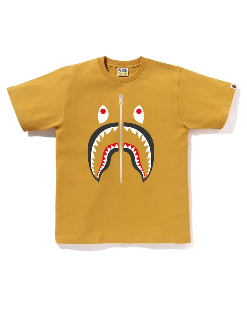 Bape Shark Yellow Tee