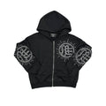 Mixed Emotions ‘Eclipse’ Black Rhinestone Hoodie