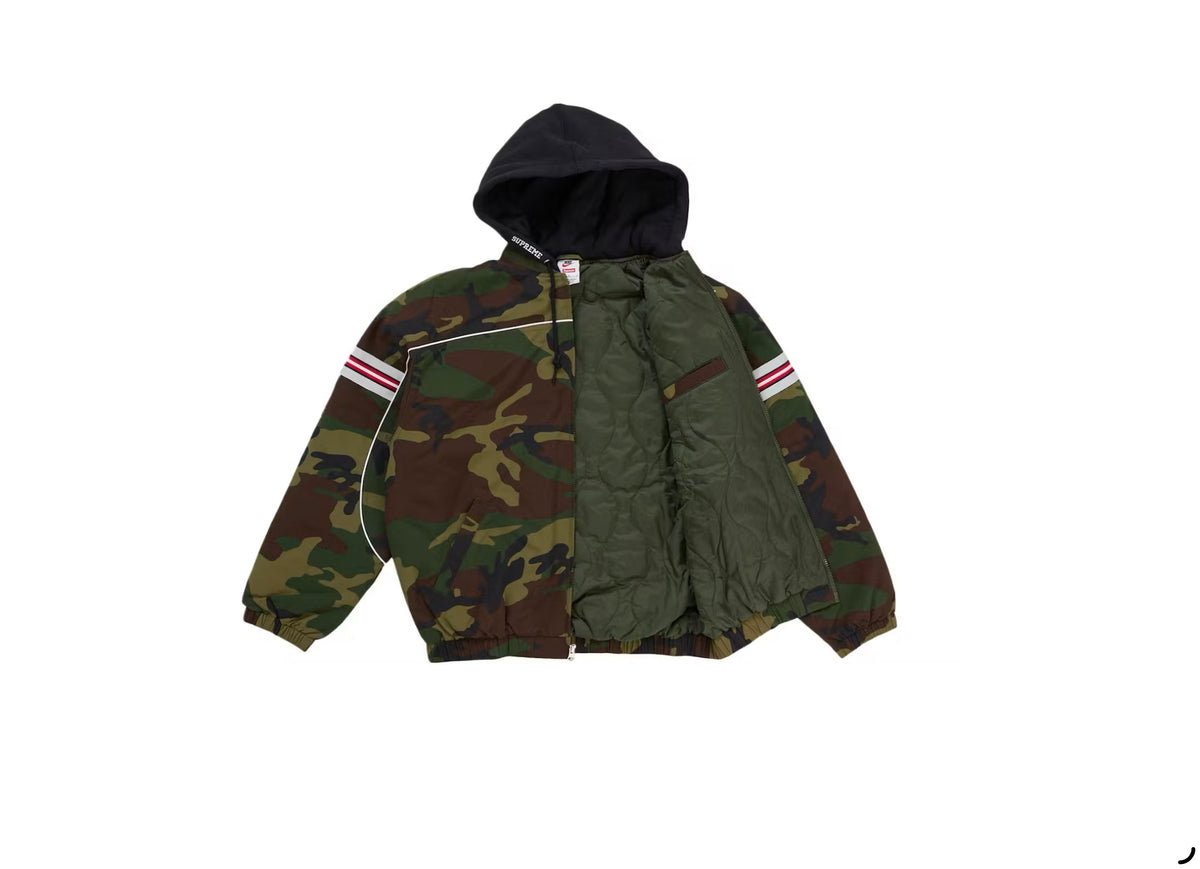 Supreme x Nike Nylon Hooded Jacket & Cargo Pants Woodland Camo (Full Set)