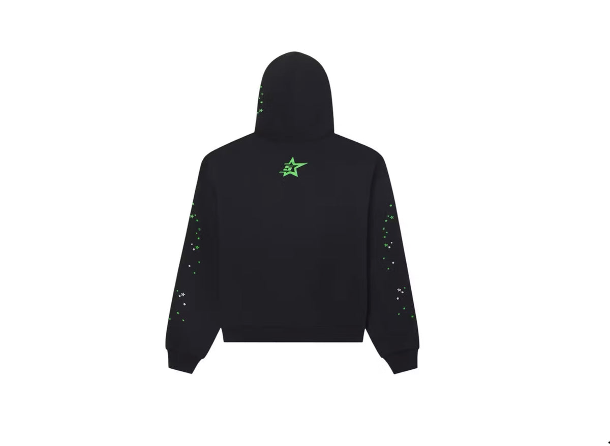 Sp5der Punk V2 Hoodie Onyx