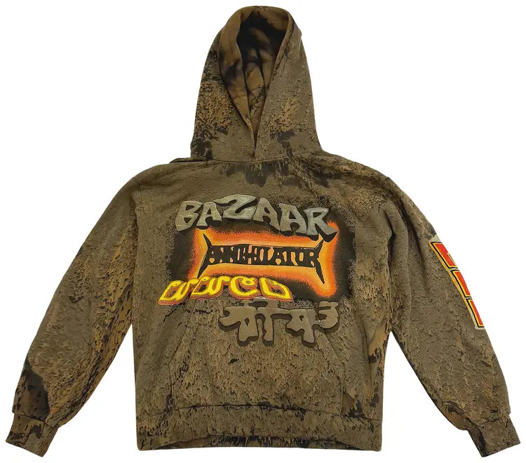 Cactus Jack x CPFM Bazaar Travis Scott Hoodie (Brown)