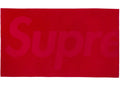 Supreme Tonal Logo Towel (SS24) Red
