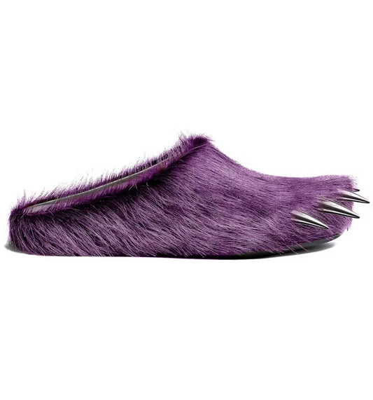 Bravest Purple Bear Claw Mules