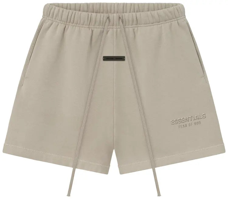 Fear Of God Essentials Fleece Soccer Short Timber