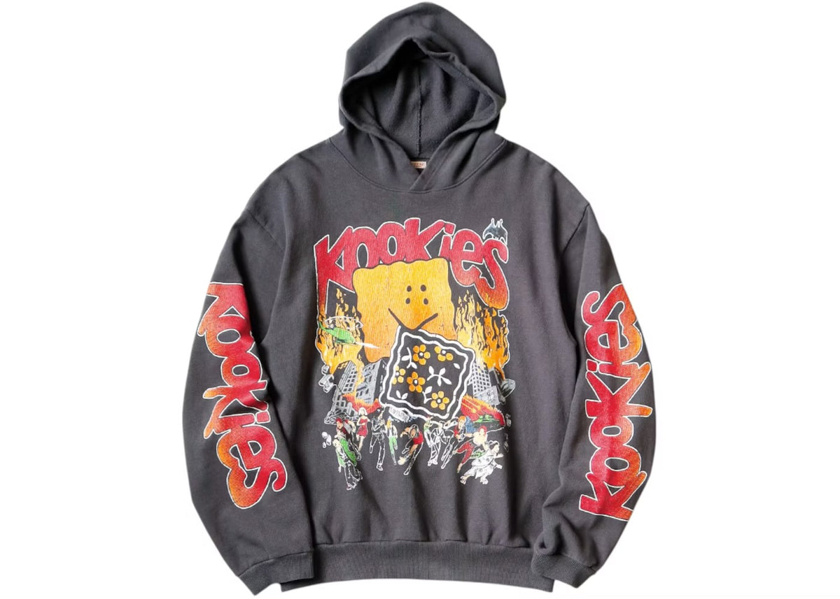 Kapital SWT Knit Buster Peckish Rainbowy Hoodie